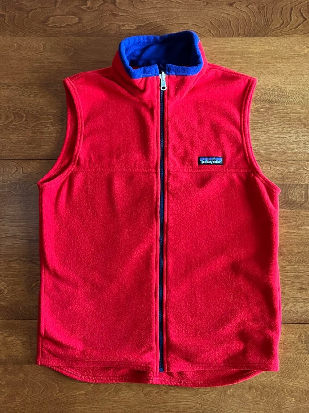 Patagonia vintage red fleece vest L 12 (runs large)